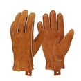 thumbnail image 1 of Leather Glove for Men Motorcycle Bike Horse Riding Driver Working Gloves ,Reliable quality, 1 of 3