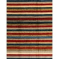 thumbnail image 1 of Ahgly Company Machine Washable Indoor Rectangle Abstract Vermilion Red Area Rugs, 8' x 10', 1 of 7