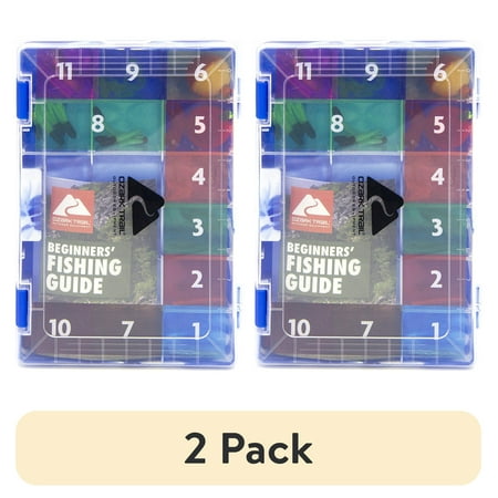 (2 pack) Ozark Trail Beginners Fishing Kit - Assorted