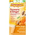 EmergenC CitrusGinger Fizzy Drink Mix, Turmeric and Ginger, Immune