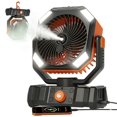 thumbnail image 1 of Ventilador nebulizador portátil para camping USONE con luz y control remoto, 1 of 9