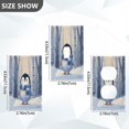 thumbnail image 2 of Light Switch Cover Switch Plate Outlet Cover Plug Cover for Electrical Unused Outlet Cover Cute Penguin in Winter, 2 of 6