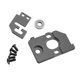 thumbnail image 4 of Base de montaje de motor de coche RC 1/28, práctica, de uso prolongado, fácil de reemplazar, piezas de metal, soporte de asiento para 284131, 284161, Gris, 4 of 8