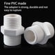 thumbnail image 5 of Scienceny Conector de manguera de agua de PVC, repuesto antioxidante reutilizable para el hogar, baño, invernadero, accesorios adaptadores de Jardín y Patio 32 mm, 5 of 6