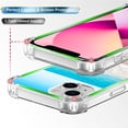 thumbnail image 4 of Funda de teléfono MUQR para iPhone 13 14 de 6.1 pulgadas, diseño de playa de silicona, 4 of 7