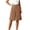 Khaki, variant on Cropped Culottes High Waist Wide Leg Pants Loose Lightweight Breathable Comfortable Pleated Design Suitable for Office XL White