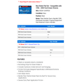 thumbnail image 2 of Rear Brake Pad Set - Compatible with 1996 - 2002 Ford Crown Victoria 1997 1998 1999 2000 2001, 2 of 2