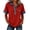 Red, variant on Women's Golf Shirts Short Sleeved Button Down Collared Patchwork T Shirt Casual Loose Athletic Workout Summer Lightweight Tees Tops