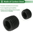 thumbnail image 3 of Accesorios de tubería de acero al carbono y latón Unique Bargains 1/16"NPT tapón hexagonal 6.5mm Longitud 2 Pcs, 3 of 7
