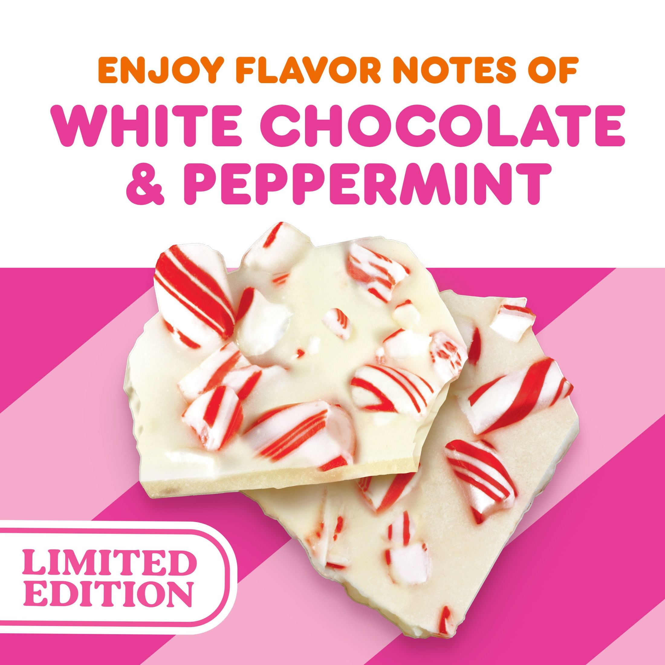 Dunkin’ Polar Peppermint Artificially Flavored Coffee, Keurig K Cup Pods, 22 Count Box