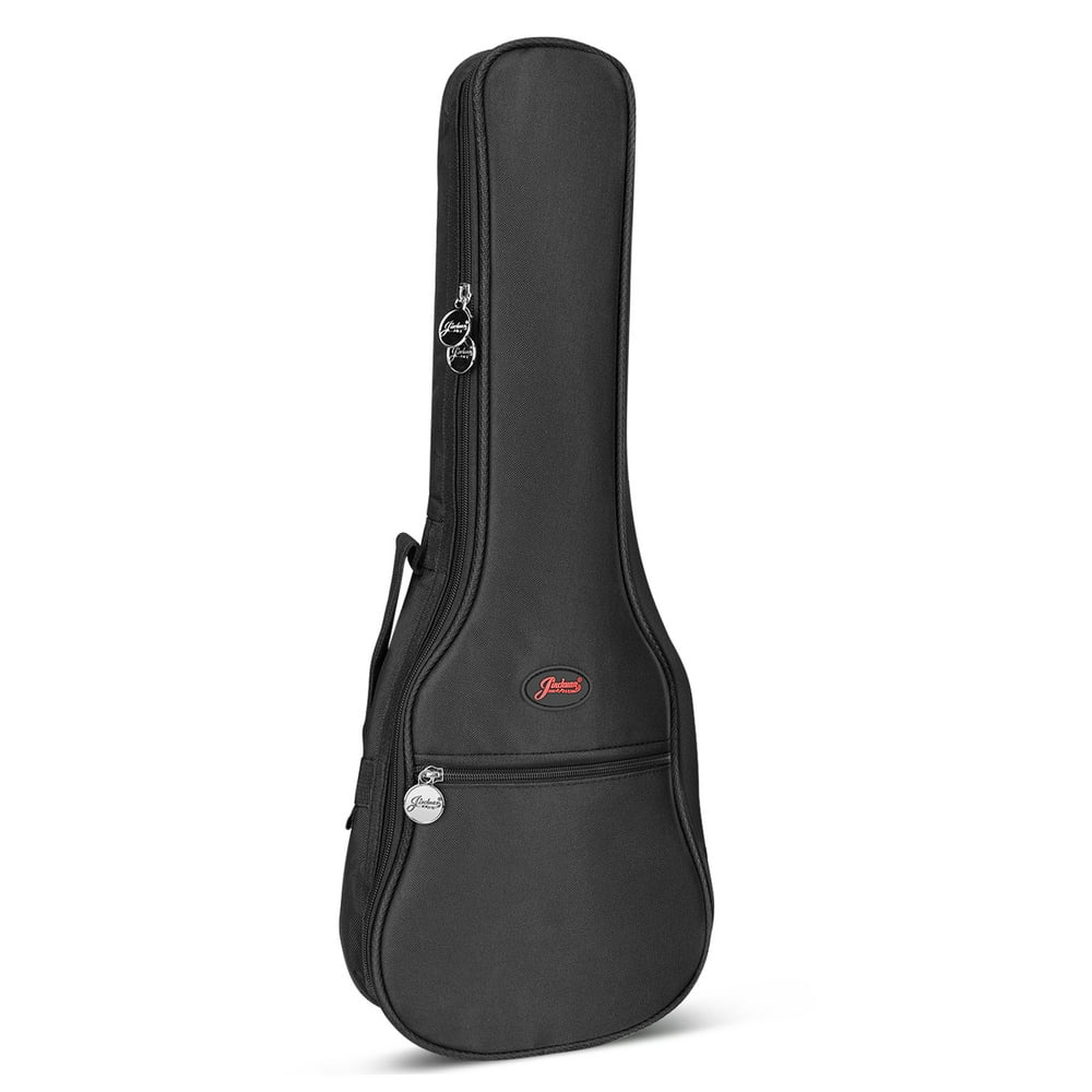Ukulele Gig Bag Uke Backpack Storage Soft Case (Tenor 27 Inch, Black) Waterproof w/ Carrying