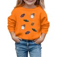 thumbnail image 4 of Gyujnb Kids Halloween , Halloween Print Pullover Long Sleeve Casual Sweatshirt for Kids Girls and Boys Cozy Jacket Top, Halloween Outfits,5-6 Years, 4 of 4