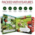 thumbnail image 7 of Li'l-Gen Toy Farm Animals with Interactive Farm Animal Sound Book | 12 Toy Figures with Playmat and Farm Accessories for Toddlers | Farm Playset for Boys and Girls 2 Years Old & Up (22 Piece Set), 7 of 7