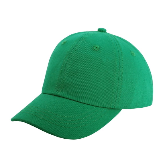Kids Plain Baseball Cap Soft Adjustable Sport Sun Cap Light School Outdoor Hat 3-10 Years