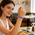 thumbnail image 6 of Zjdatm 2026 World Soccer Match Cup Silicone Bracelet Nation FlagThemed Soccer Fan Wristband Soccer Match Celebration Bracelets for Game Day Fans Party and Keepsake Gift, 6 of 6