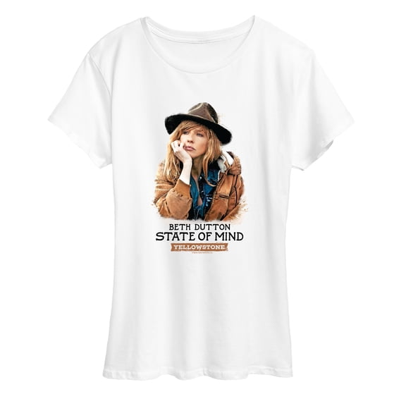 Yellowstone - Beth Dutton State Of Mind - Women's Short Sleeve Graphic T-Shirt