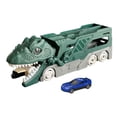 thumbnail image 4 of Camión de transporte de dinosaurios, juguete eléctrico con luz y sonido, dinosaurio novedoso verde, 4 of 9