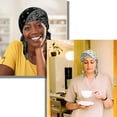 thumbnail image 2 of PHOGARY 4pcs Women Chemo Hat Turban Beanie, Pre-Tied Headwraps Turbans Cap Beanie Hat Head Wraps Hair Coverings for Women, Women's Sleep Caps Chemo Cancer Hat, 2 of 7