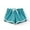 Mint Green, variant on Ovbmpzd Baby Girl Shorts Cotton Yoga Black Drawstring High Rise Solid Shorts Pants for Baby Girl Toddler 110