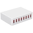 thumbnail image 1 of Multi USB Charger, Universal Multiple  8 Port USB Charging Station 40W  for Mobile Phones for Other USB Devices for Tablets EU Plug,UK Plug,US Plug, 1 of 7