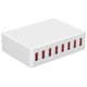 thumbnail image 4 of Cargador Multi USB, Protección Múltiple Estación De Carga USB De 8 Puertos 100-240 V Portátil Universal Para Otros Dispositivos USB Para Tabletas Para Teléfonos Móviles, 4 of 7