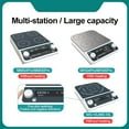 thumbnail image 4 of Multiple Magnetic Stirrer Hot Plate Digital Display Laboratory Stirrer Magnetic Mixer Heating Four-station Six-Position
--------
Wide Range of Uses, 4 of 7