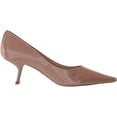 thumbnail image 6 of Sam Edelman Bianka Soft Taupe Pointed Toe Kitten Heel Slip On Fashion Pumps (Soft Taupe, 7.5), 6 of 6