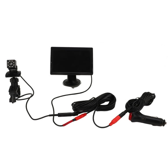 Espejo retrovisor para coche de bebé Bling Bling cámara 5 pulgadas asiento trasero