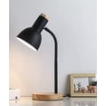 thumbnail image 2 of Lampe de Bureau en Bois (Noir), 2 of 5