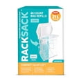thumbnail image 2 of 50 Pack 18" x 25" Clear Garbage Bags, 2 of 4