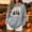 Gray, variant on Molidfa Womens Retro Ghost Hoodie Pumpkin Patch Graphic Oversized Pullover Sweatshirt