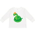 thumbnail image 3 of Inktastic Cute Snake Boys or Girls Long Sleeve Toddler T-Shirt, 3 of 5