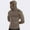 B_ Khaki, variant on Fashion YLSDY Mens Compression Thermal Shirts Hoodie with Mask Long Sleeve Winter Sports Base Layer Top Active Running Sun Shirt Khaki M