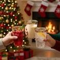 thumbnail image 2 of Perfect Settings 12 oz Gold Glitter Disposable Plastic Cups - 100 Count, 2 of 12