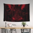 thumbnail image 4 of Gaeub Red Gothic Skeleton Throne Print Tapestry Wall Hanging(60x40 inches),Tapestry Home Decor,Wall Art for Living Room Bedroom Home Decor, 4 of 8