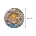 thumbnail image 2 of Herunwer Xmas Hanging Bauble Christmas Figurine Ornament for Decor Outdoor Porch, 2 of 6