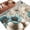 Light Brown, variant on Entryway Rug 2'x3', Teal Tulip Butterfly Small Rug for Kitchen Bathroom Door Mat Indoor Entrance, Beige Turquoise Floral Vintage Rustic Non-Slip Area Rugs Floor Mats Carpet Front Door Rugs