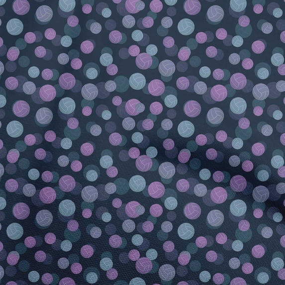 oneOone Viscose Jersey Blue Fabric Sports Diy Clothing Quilting Fabric Print Fabric By Yard 60 Inch Wide