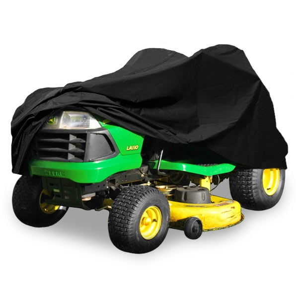 Deluxe Riding Lawn Mower Tractor Cover Yard Garden Fits Decks up to 75" Black
