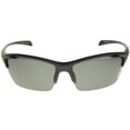 thumbnail image 5 of Beton Male Wakely - Polarized Shatterproof Lens Half-Frame TR-90 Sports Wrap Sunglasses (Matte Black / Green) - 68mm, 5 of 6