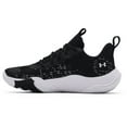 thumbnail image 2 of Under Armour Men's UA Spawn 3 Basketball Shoes Black/Steel/Black - 3023738-001, 2 of 5
