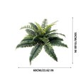 thumbnail image 2 of Darzheoy Artificial Ferns for Outdoor Fake Boston Fern Faux Ferns Plant Silk Greenery for Indoors Home Garden Porch Windowsill Decor, 2 of 6