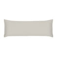 thumbnail image 5 of Sweet Jojo Designs Botanical Leaf Linen Taupe and Ivory Body Pillow Cover Case 54x20 (Pillow Not Included), 5 of 6