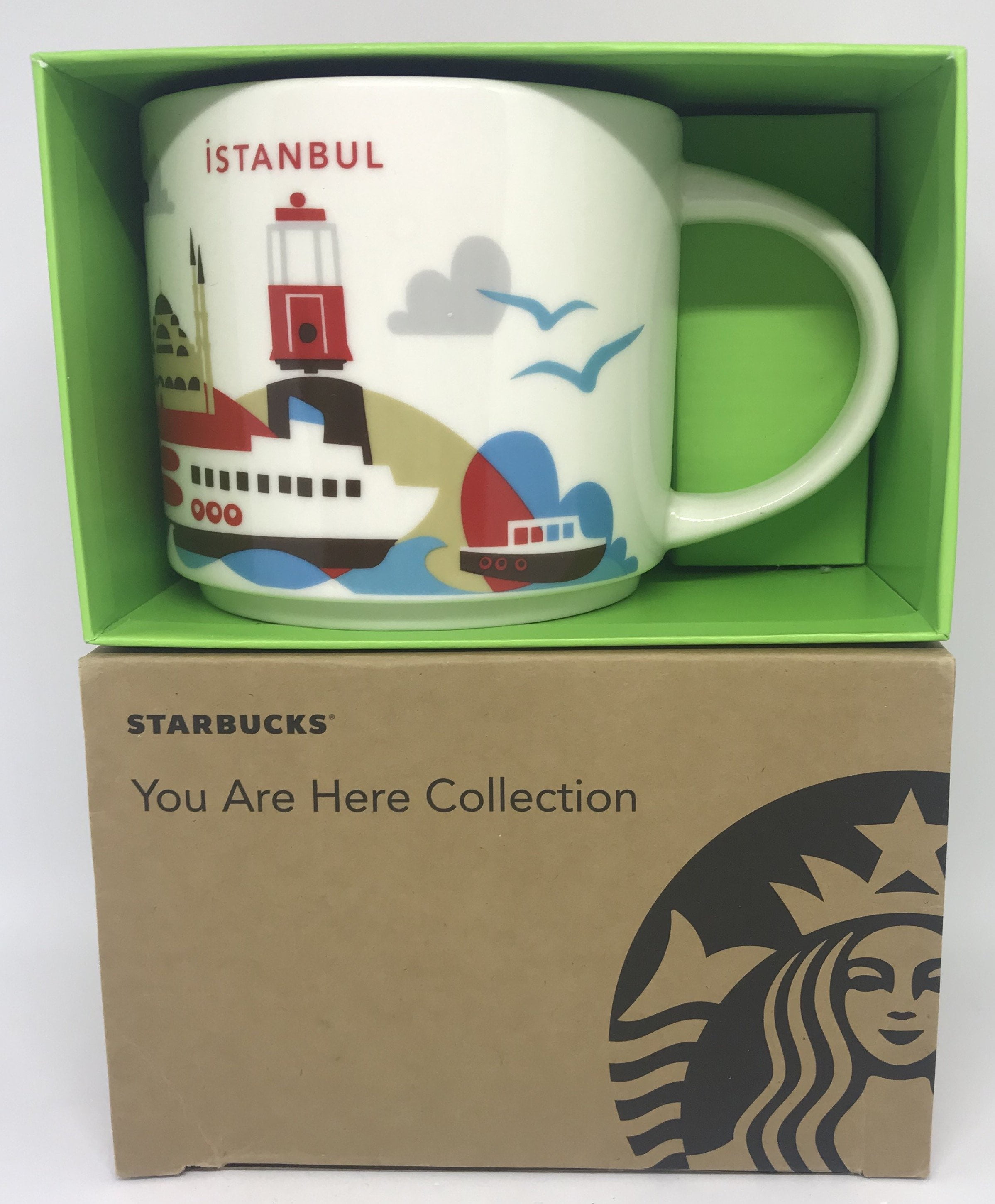 NEU City Mug You Are Here YAH Istanbul Türkei STARBUCKS Tasse