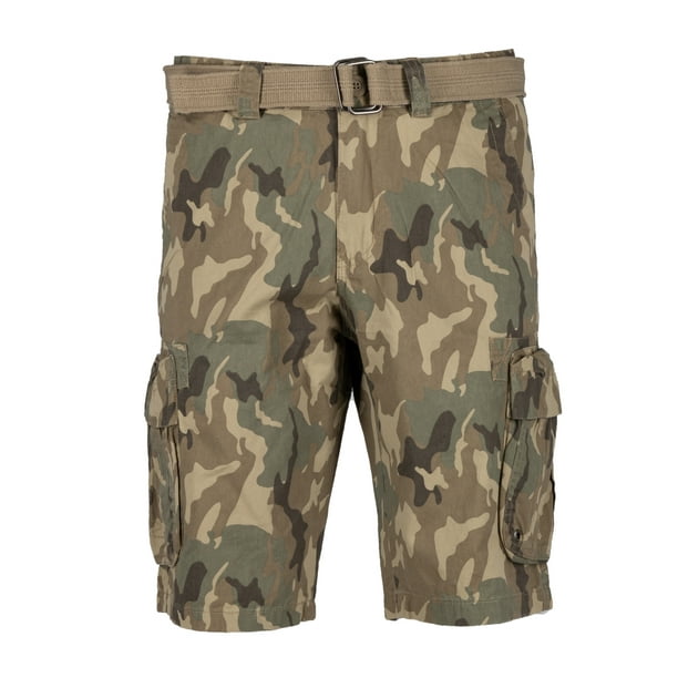 RAW X Mens Belted Cargo Short, 12.5