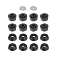 thumbnail image 3 of Body Cab Bushing Accesorios para automóviles Fácil de instalar Reemplazo profesional Black Body Cab Mounts Arandelas para 2WD 4WD 1500 2500, 3 of 7