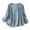 Sky Blue, variant on Ruyang Cotton Linen T Shirt for Women Trendy Summer Casual Short Sleeve Basic Textured Solid Color Round Neck T Shirts Blouse