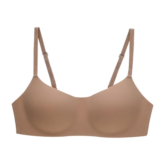 DondPO Bras for Women Thin One Underwear for Women with Small Breasts Gathered and To Sagging and Collect Breasts No Breathable Bra Everyday Bras No Wire Bras for Women Brown S Clearance!