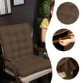 thumbnail image 5 of Dmlowu Rocking Chair Cushion Luxury Soft Seat Cushion Comfortable Chair Cushions for Home Decor, Solid Color Rocking Chair Cushions Outdoor Indoor 18x39 Inch, 5 of 7
