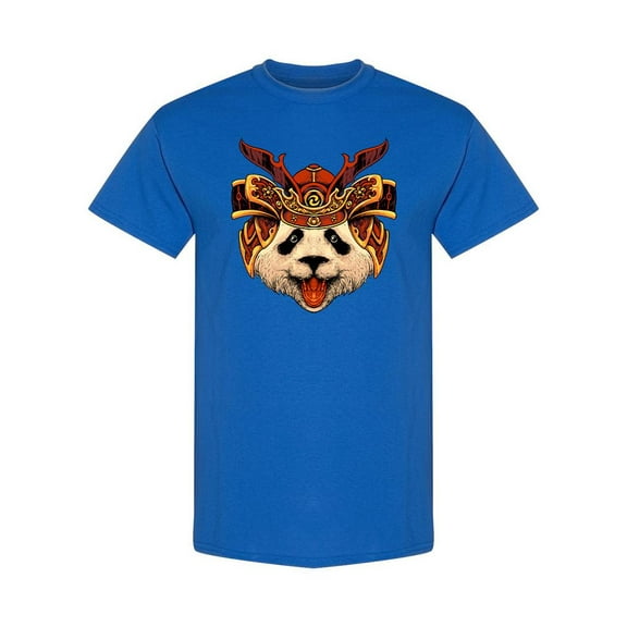 Samurai Panda Design T-Shirt Men -Image by Shutterstock, Male x-Large